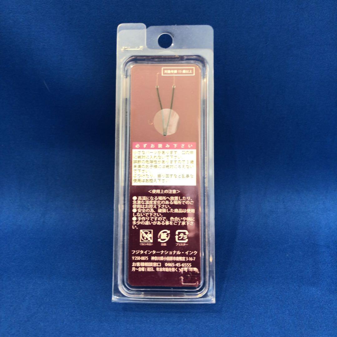 黒革の手帖 手作りとんぼ玉 ストラップ 黒・金 明治座 米倉涼子