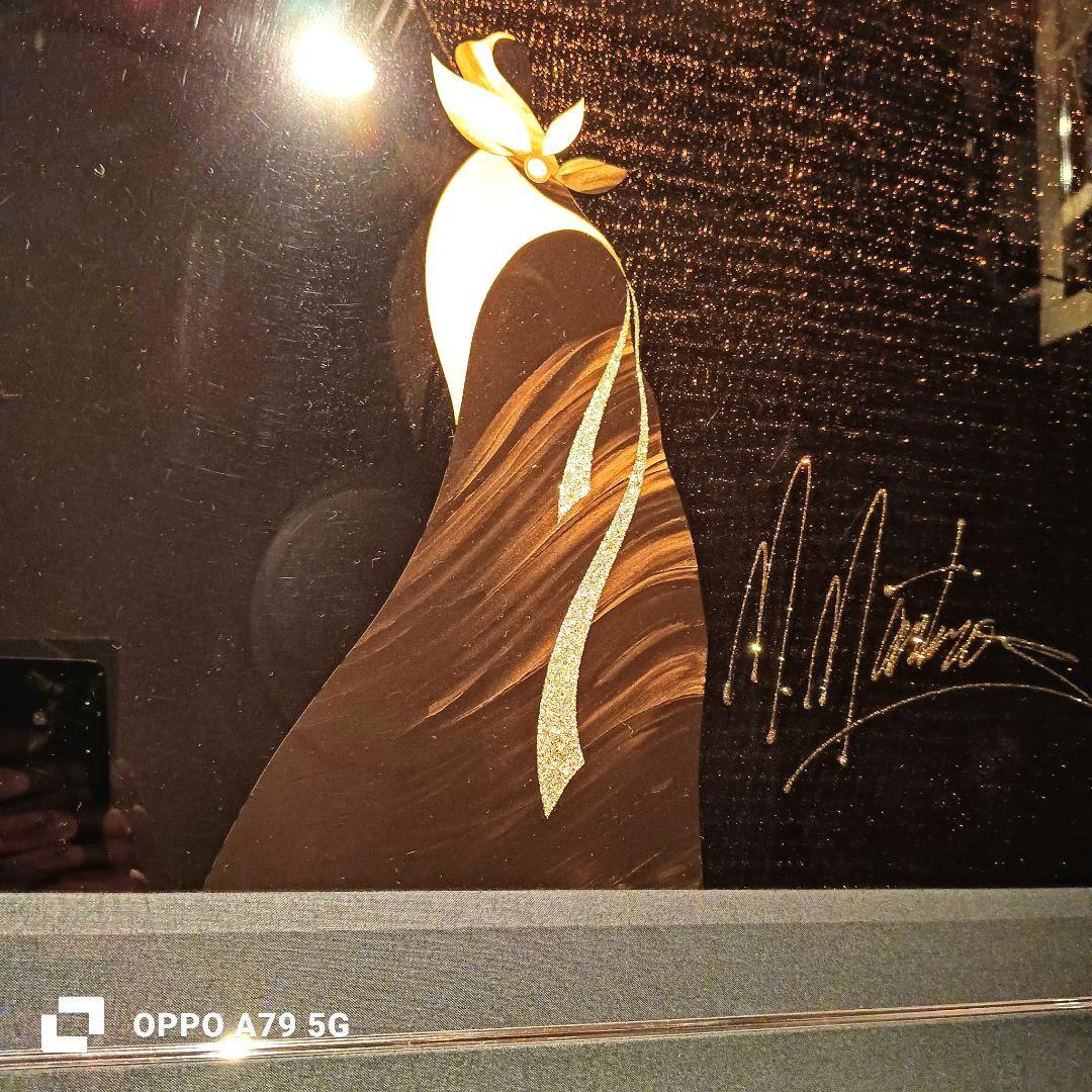 ☆原画　マーティロ・マヌキャン　オリジナル作品　１点物　大作　美人画　入手困難