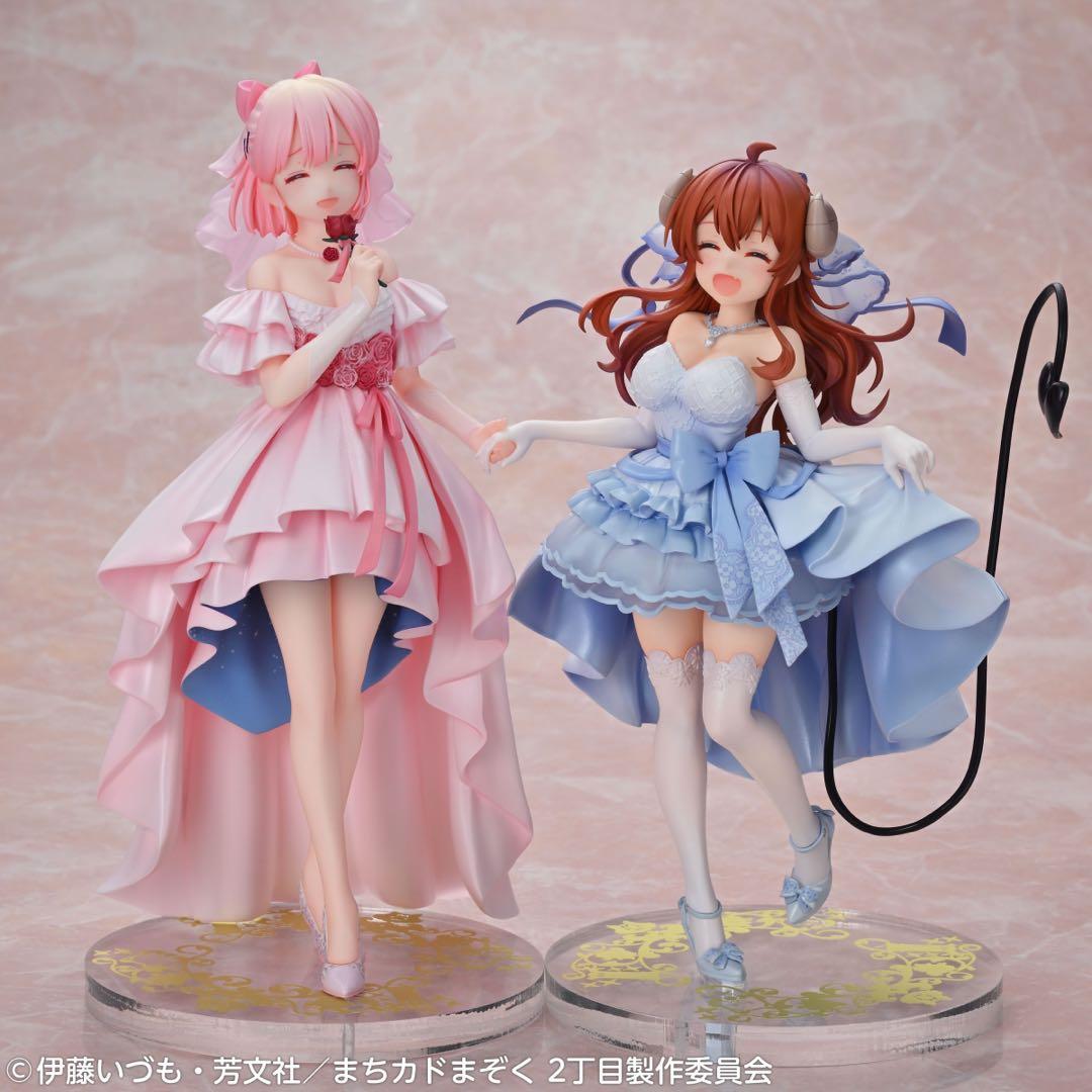 まちカドまぞく　ウェディング　フィギュア　シャミ子　桃　セット【特典付き】