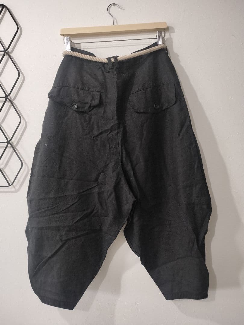 vital pure linen roped tuck pants リネンパンツ