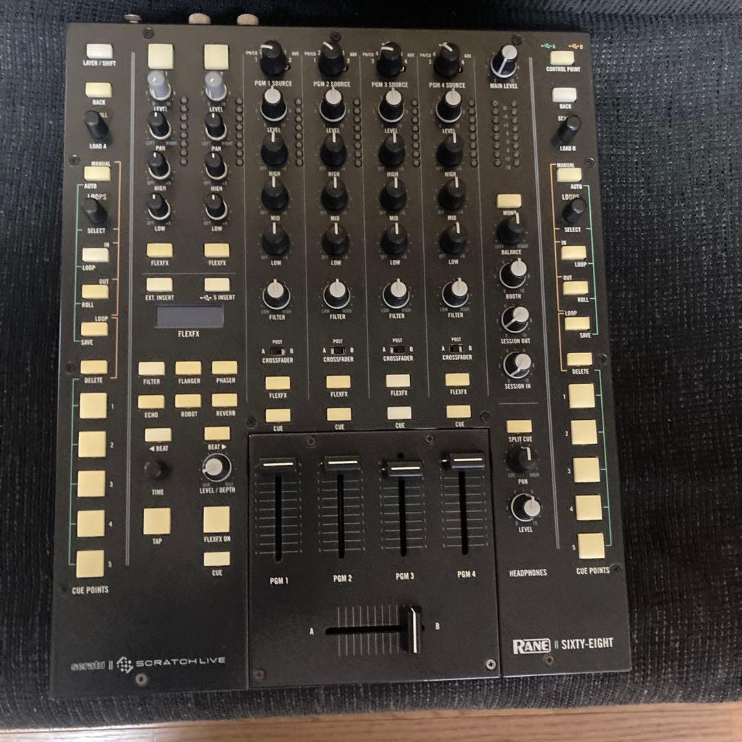 最終価格！最高音質！メンテ済み！ RANE Sixty-Eight djミキサー