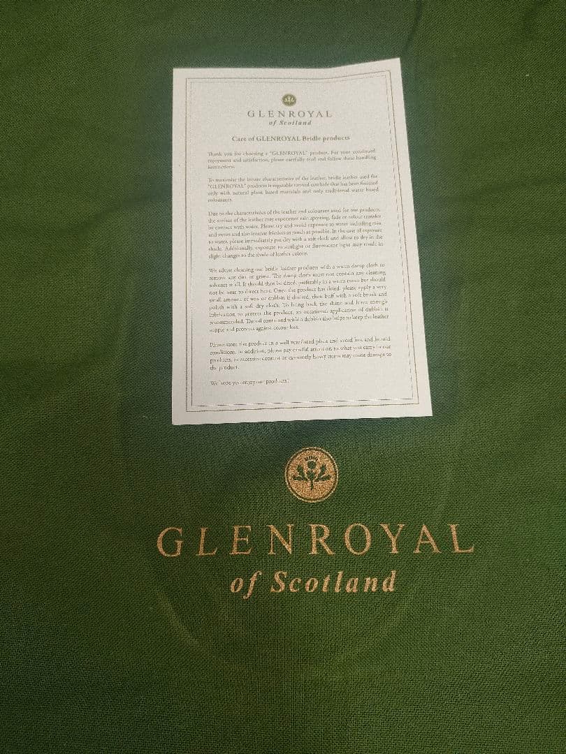 グレンロイヤル　02-5225　2ハンドルジップケース　ダークブルー　型押し