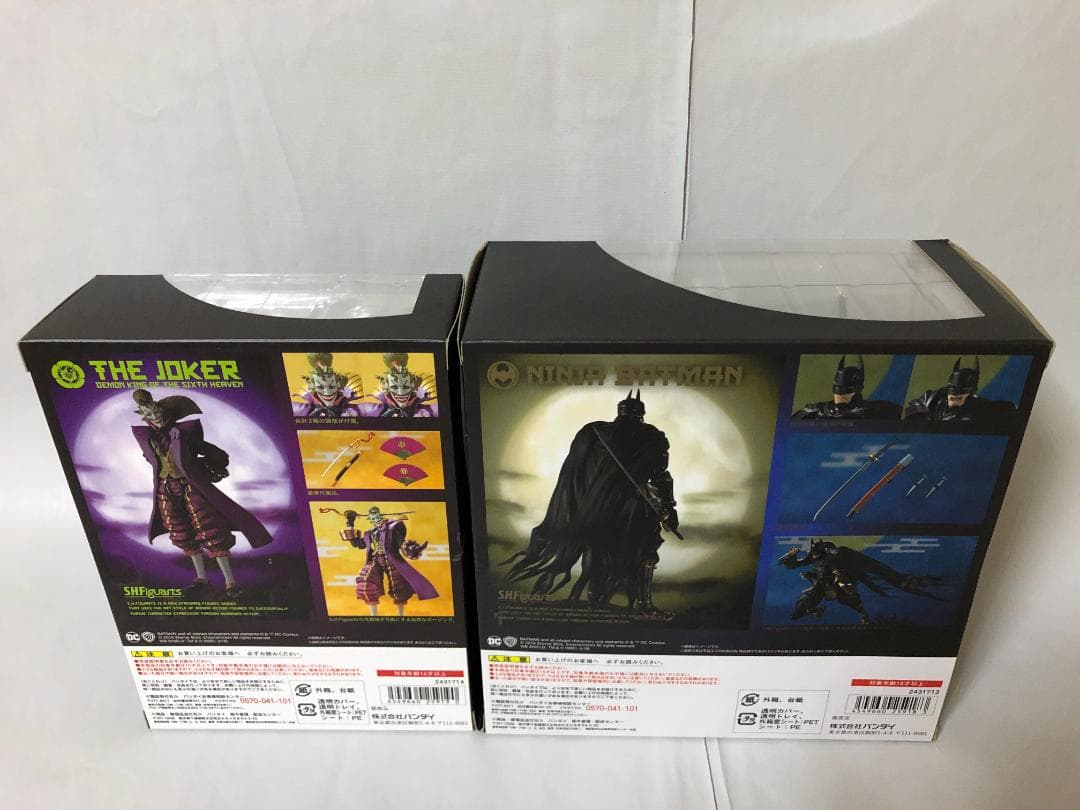 SHFiguarts ニンジャバットマン、第六天魔王 ジョーカー セット