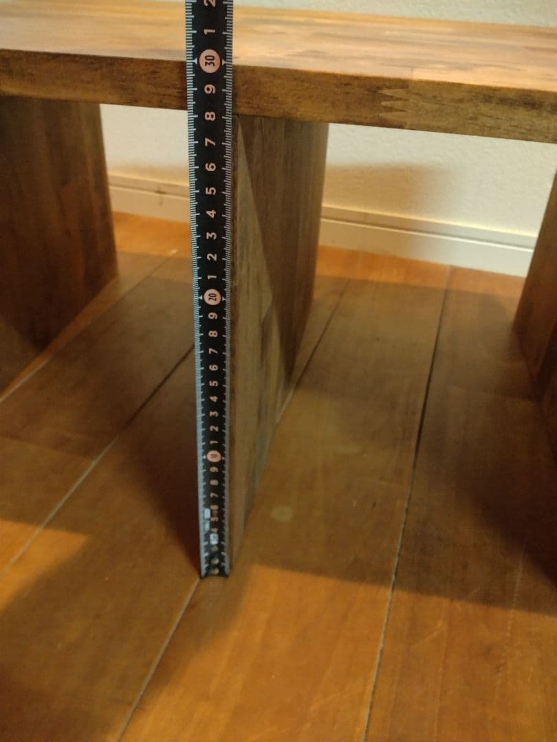 木製　ハンドメイド　オーダー　コの字型　棚　シェルフ　テレビ台　水槽台