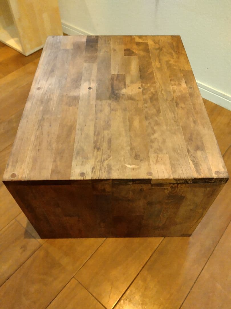 木製　ハンドメイド　オーダー　コの字型　棚　シェルフ　テレビ台　水槽台