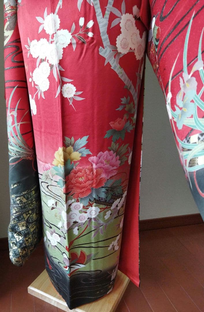 kkim様　練習用にも！　388.振袖単品　正絹　フルセット　成人式　谷崎潤一郎