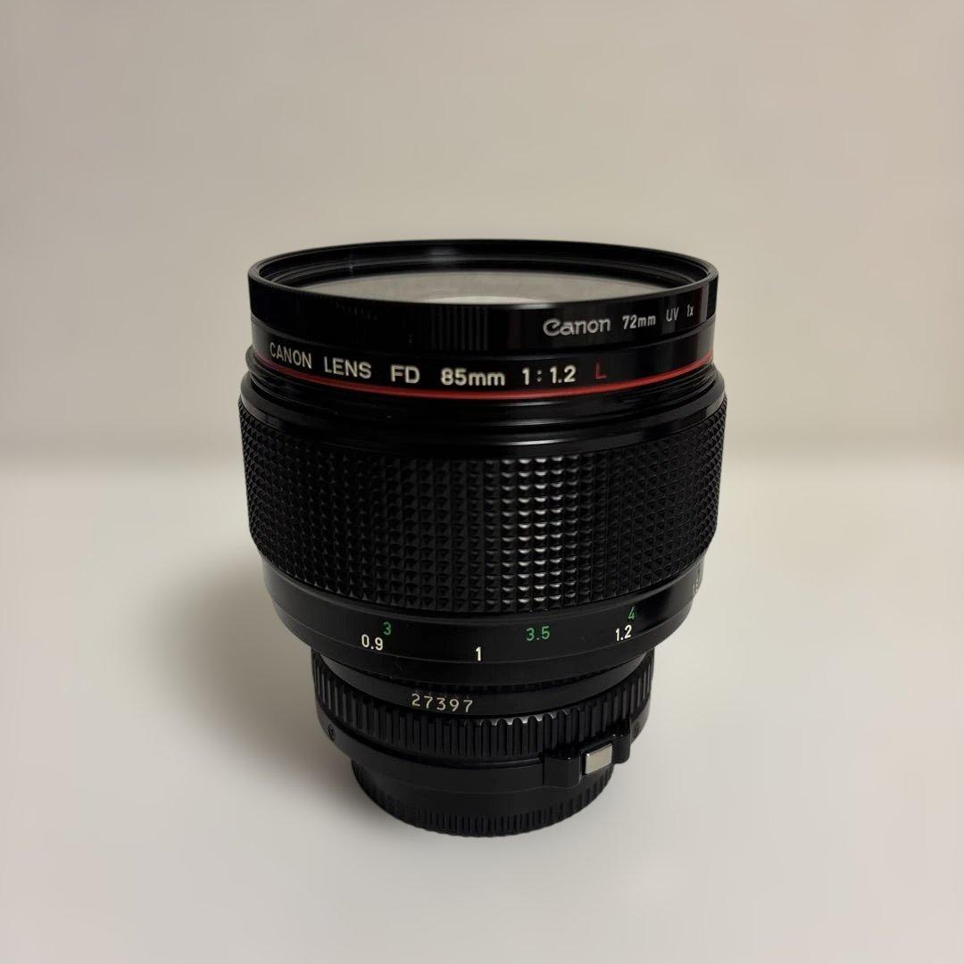 【ふぅ】Canon FD 85mm F1.2 L ＋ BT-72フード