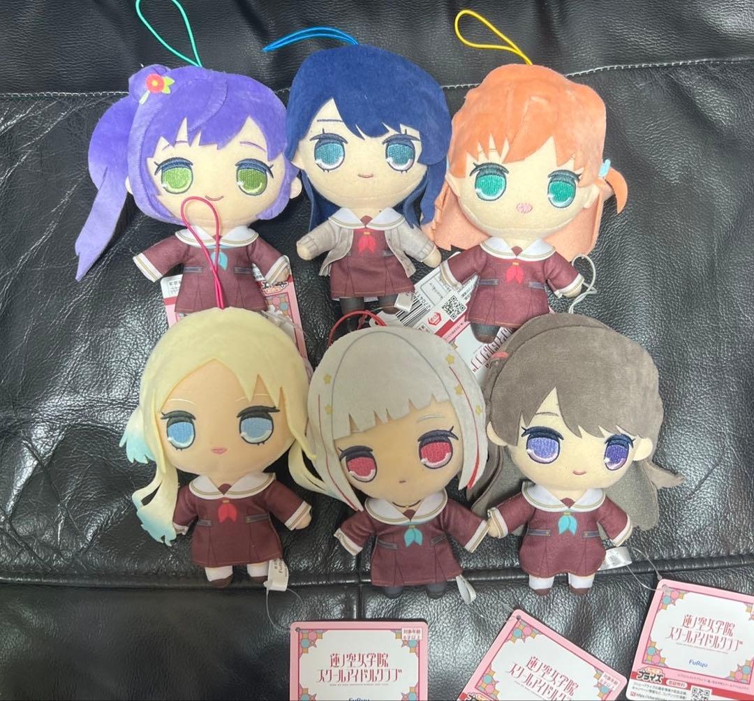 ラブライブ　蓮ノ空　きゅるまる　ぬいぐるみ　6種