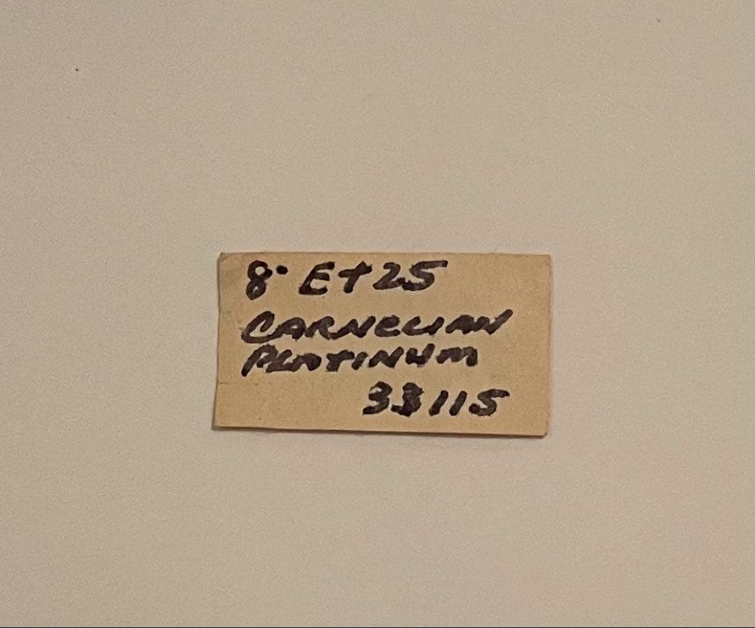 【期間限定価格】クリスタルトーンズ社クリスタルボウル　カーネリアンE ＋25