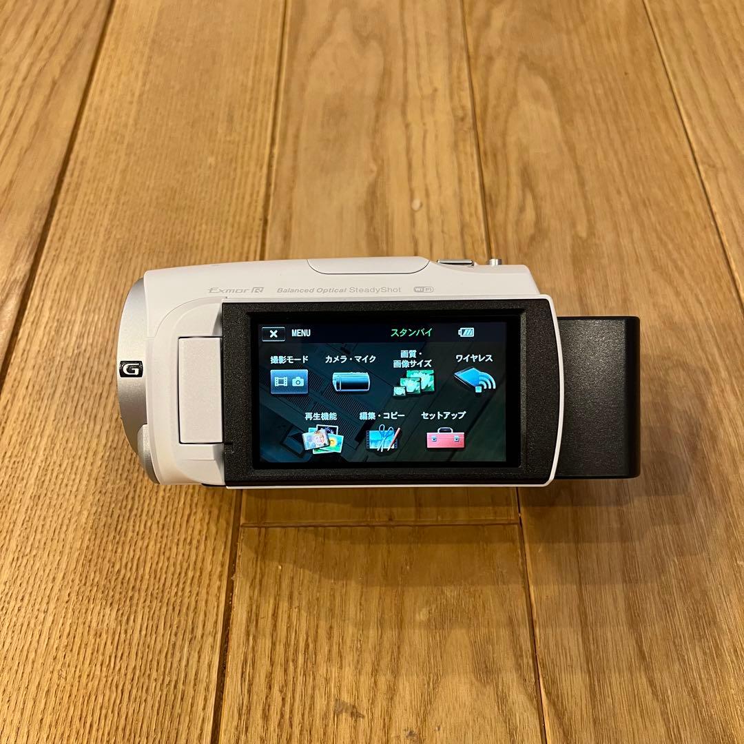 【美品】SONY HANDYCAM HDR-CX670 ホワイト