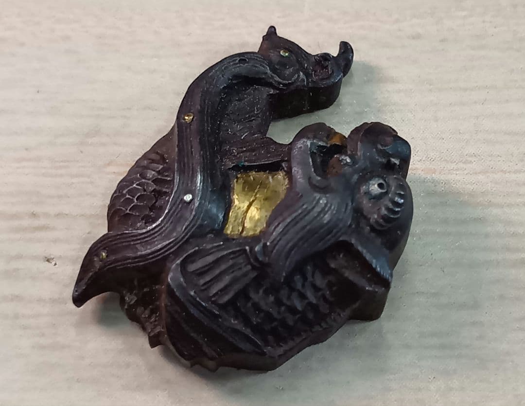 煙草入れ／もののけ前金具