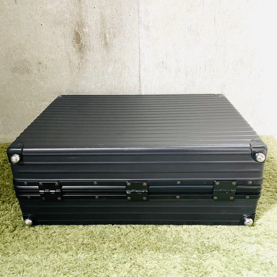 【超美品】RIMOWA ダイヤルロック式 アタッシュケース スーツケース グレー