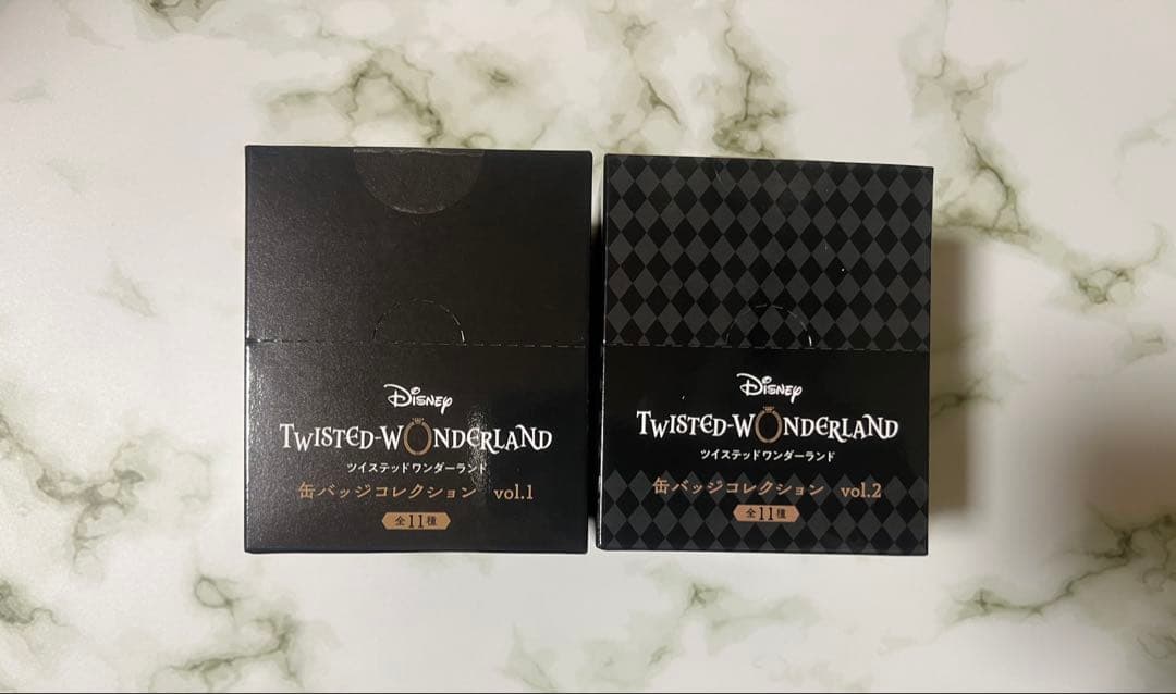 AGF ツイステ 寮服 缶バッジ BOX vol.1 vol.2 アニプレックス