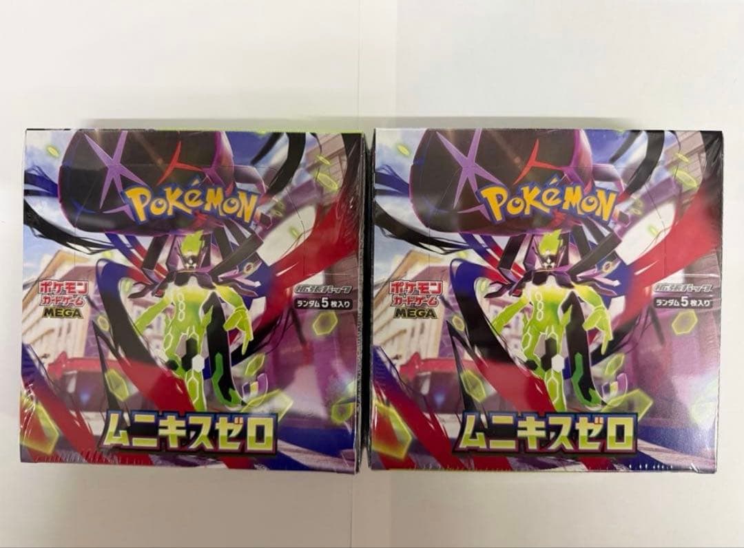 ポケモンカードゲーム ムニキスゼロ 2BOXシュリンク付き