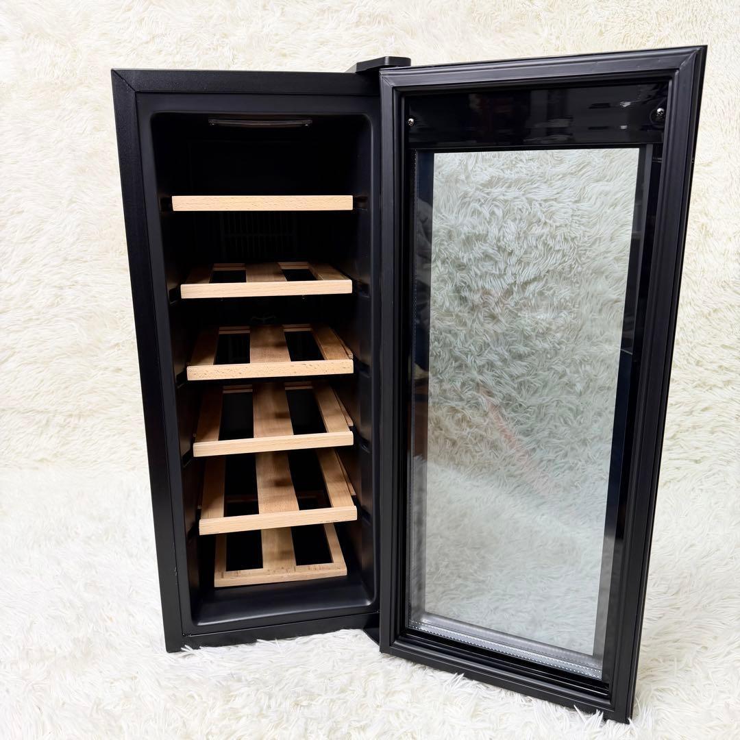 ワインセラー 12ボトル収納 BWC-012P ペルチェ式 ブラック