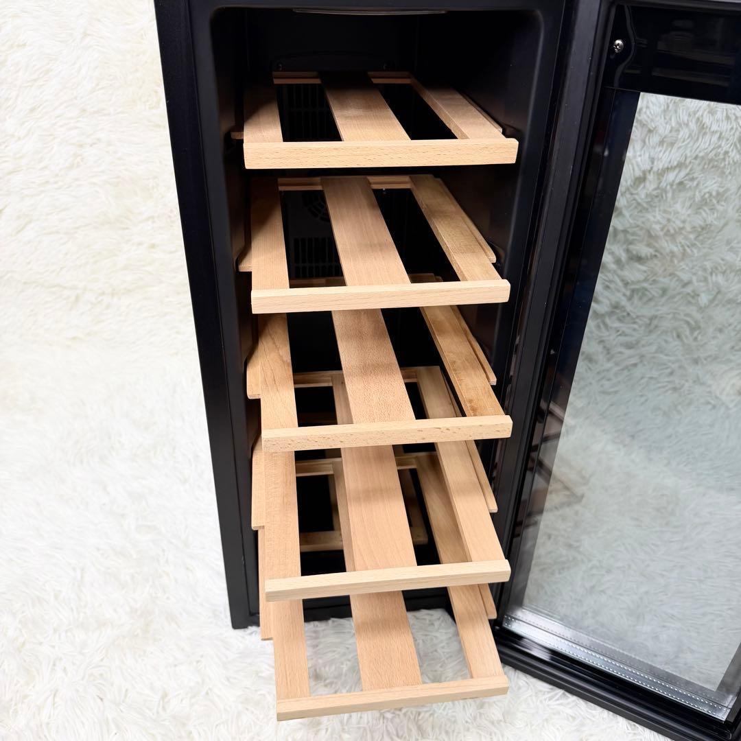 ワインセラー 12ボトル収納 BWC-012P ペルチェ式 ブラック