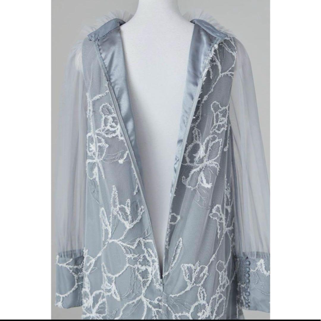 8★新品タグ付き★ドリードール　フェザーフラワーチュールドレス　M