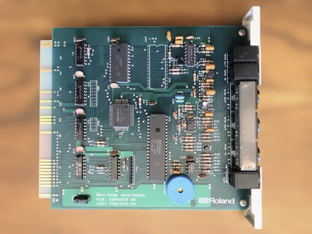 【ジャンク】Roland MPU-PC98 MIDIインターフェース