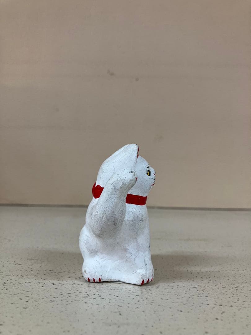 招き猫　今戸焼　人形