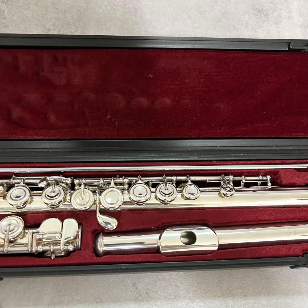 YAMAHA フルート　YFL-451 銀製　シルバー　吹奏楽　管楽器