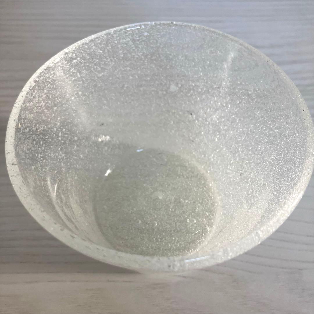 N*o様 40【倉敷ガラス】小谷眞三 鶏栓の青瓶