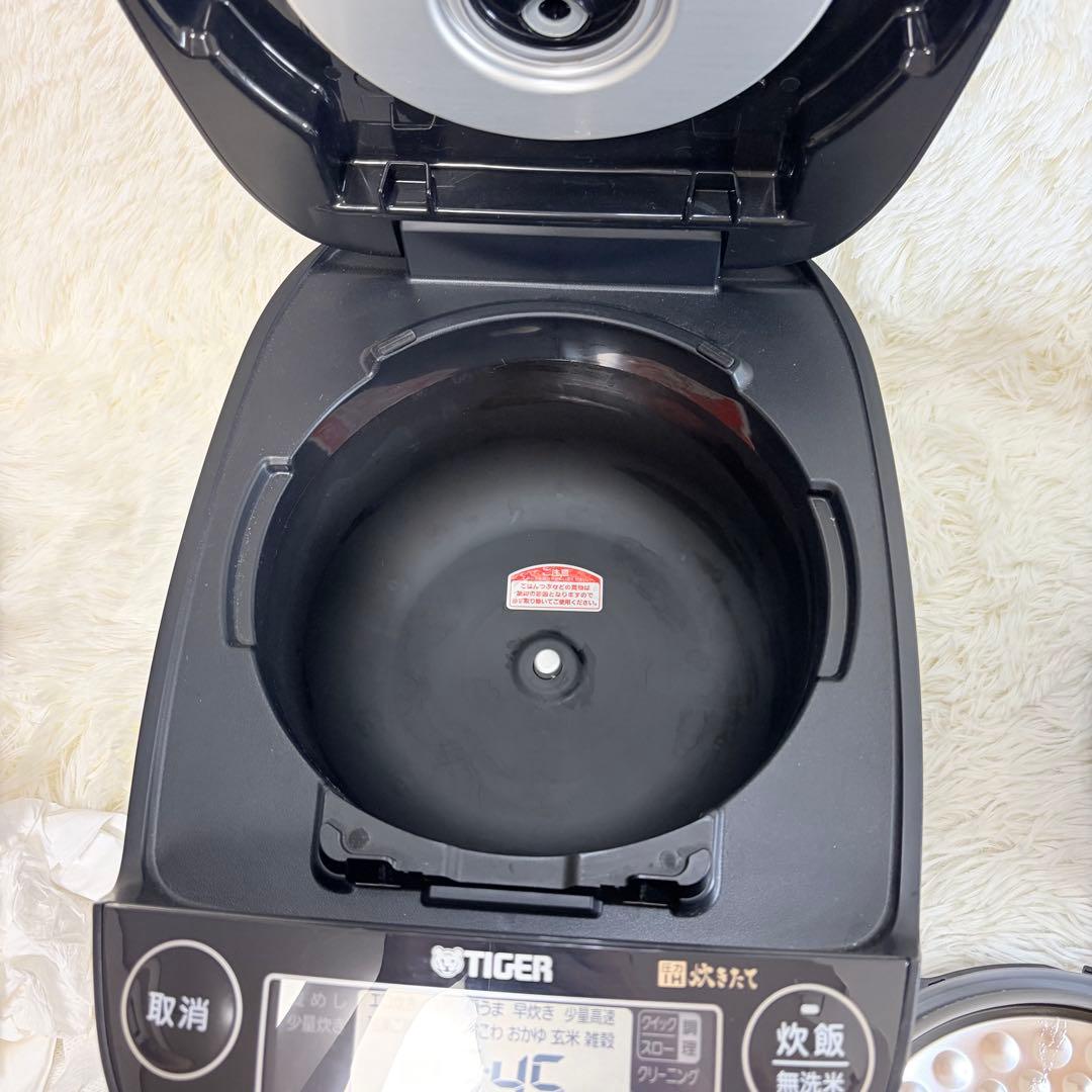 TIGER 圧力IHジャー炊飯器 JPV-H100 2024年製 モーブブラック