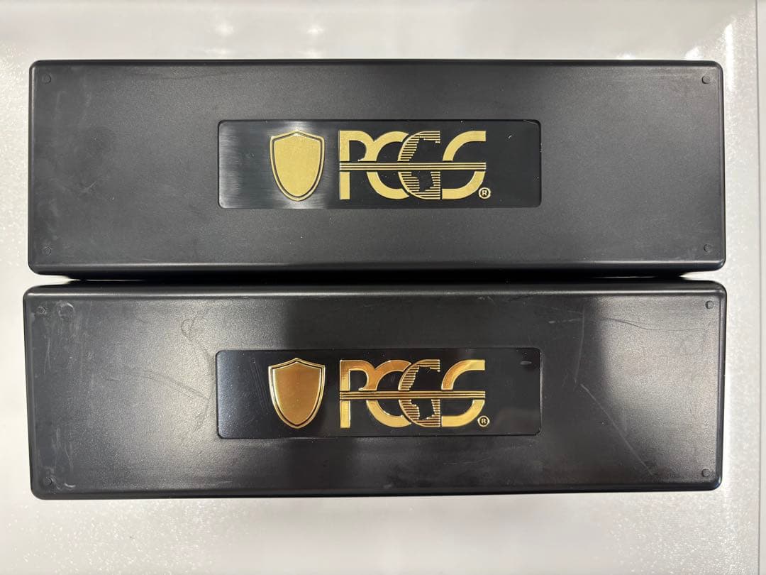 A1952年南アフリカ 5シリング大型銀貨　PCGS5枚セット