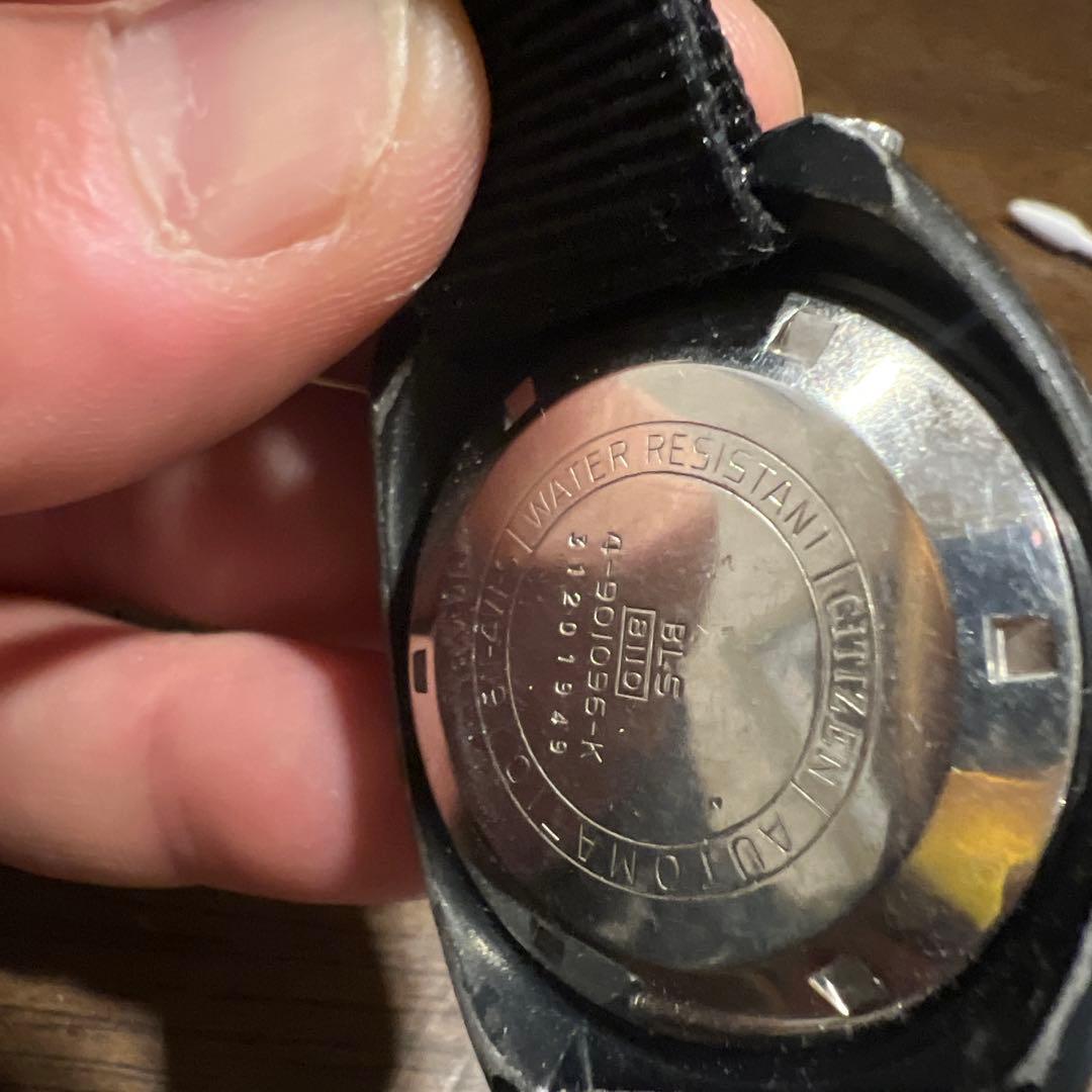 Citizen チャレンジタイマー自動巻き クロノグラフ 時計