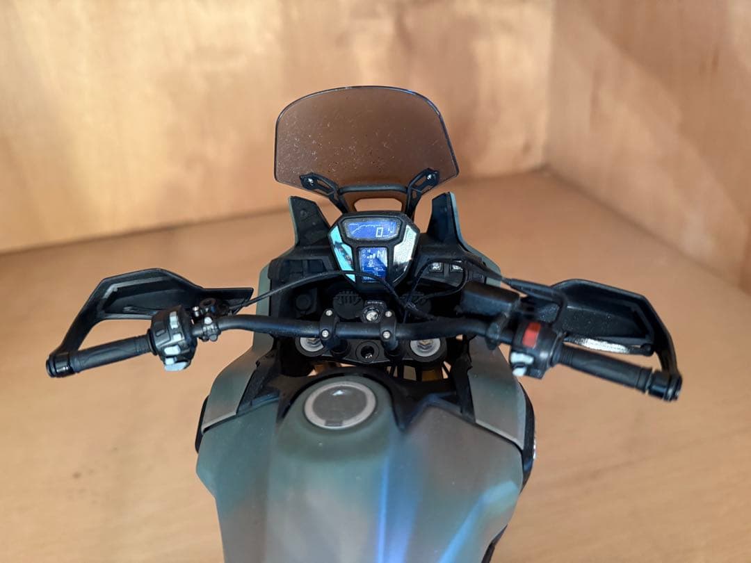 【O-1986】タミヤ アフリカツイン プラモデル 1/6 塗装済み ジャンク