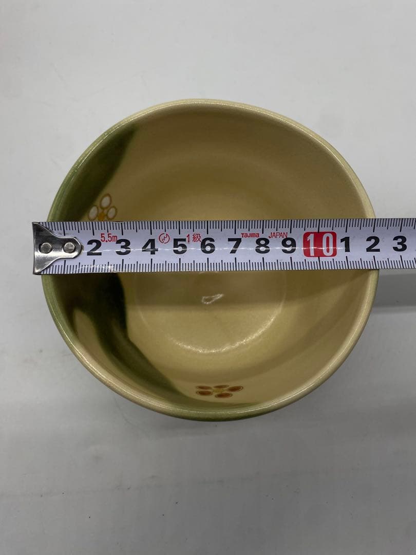 永楽善五郎（正全） 仁清写 波梅文 茶碗 共箱入