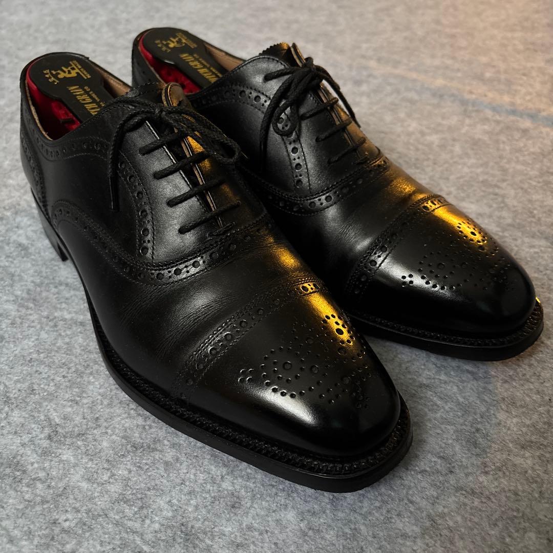 【美品】スコッチグレイン　インペリアルⅢ　ブラック　25cm