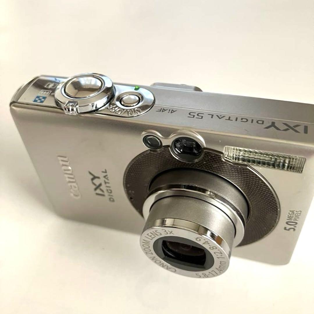 Canon IXY DIGITAL 55 コンパクトデジタルカメラ説明書.箱入り