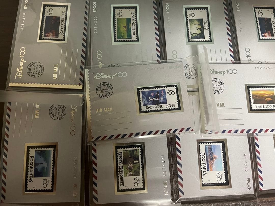 エポック　ディズニー100周年　限定コレクション　世界250枚限定