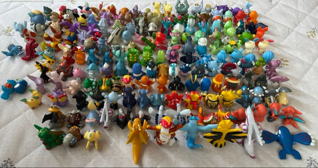 ポケモンキッズ172体/可動式6体/おまけ2体 まとめ売り 指人形