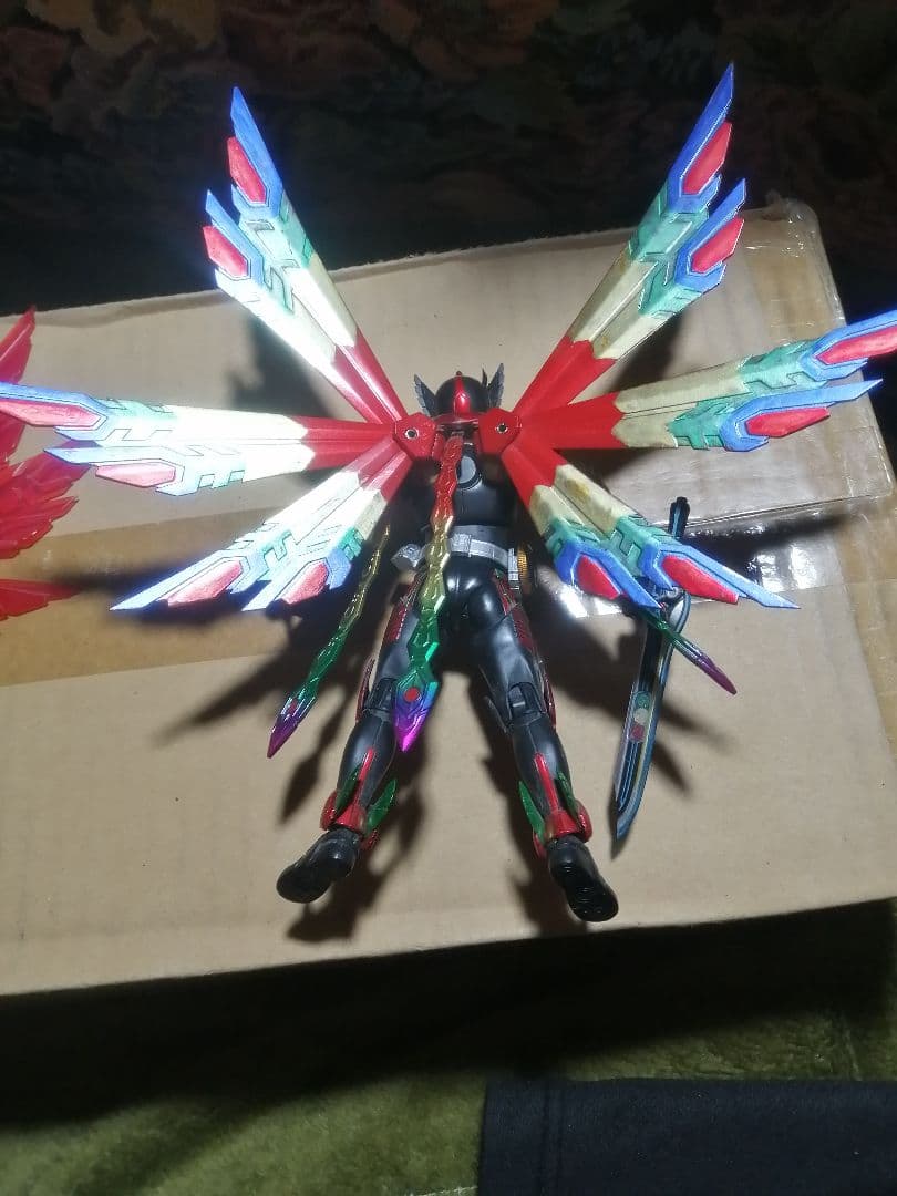 真骨彫製法仮面ライダーオーズタジャドルエタニティ＆スーパータトバ改造品