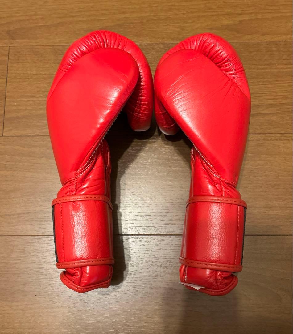 【美品】REYES 12oz　グローブ　レッド　赤