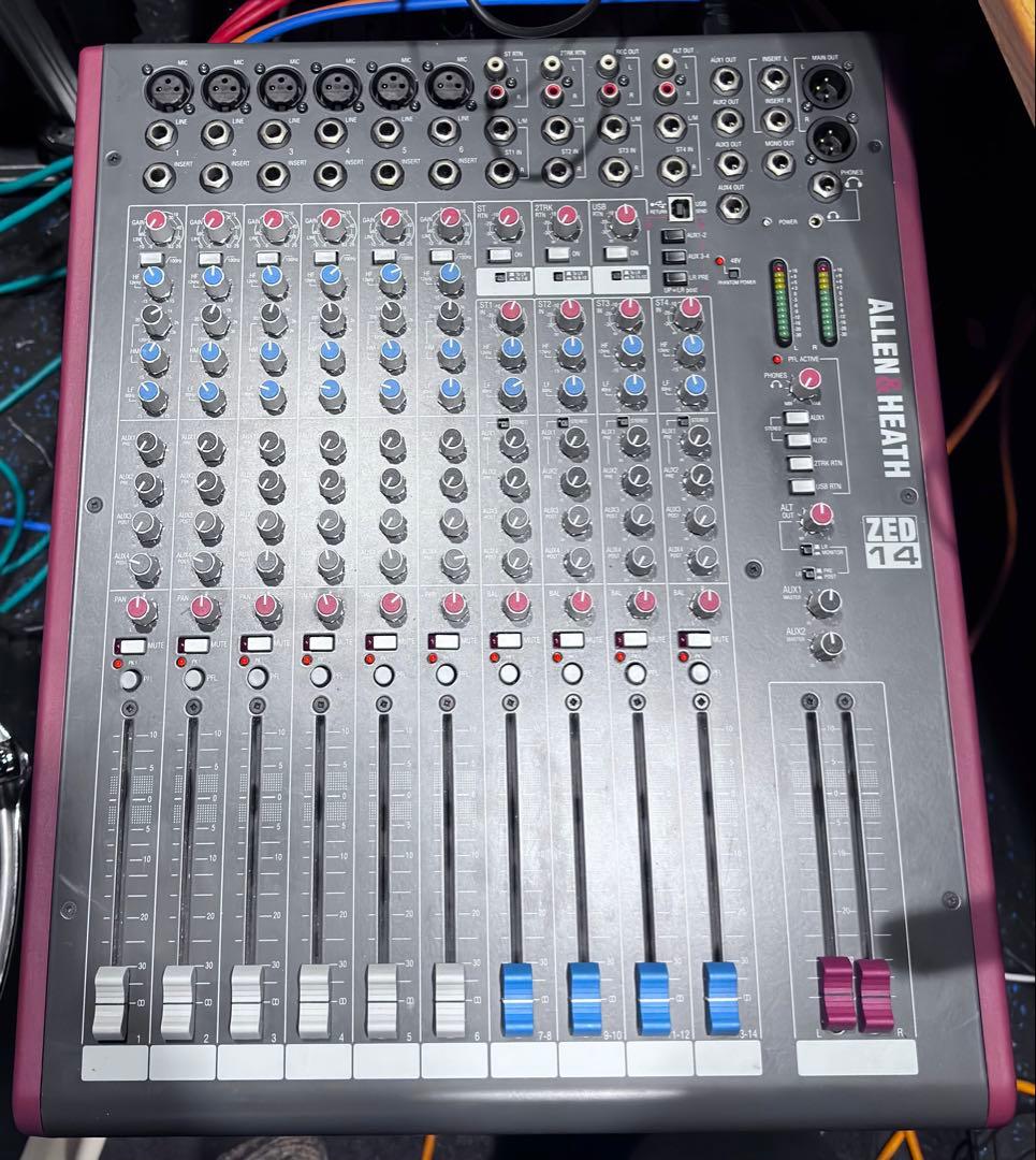 ALLEN&HEATH ZED-14 アナログミキサー