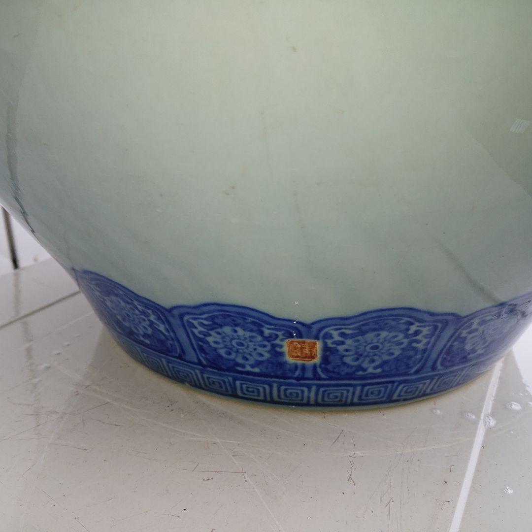 古伊万里染付、獅子印