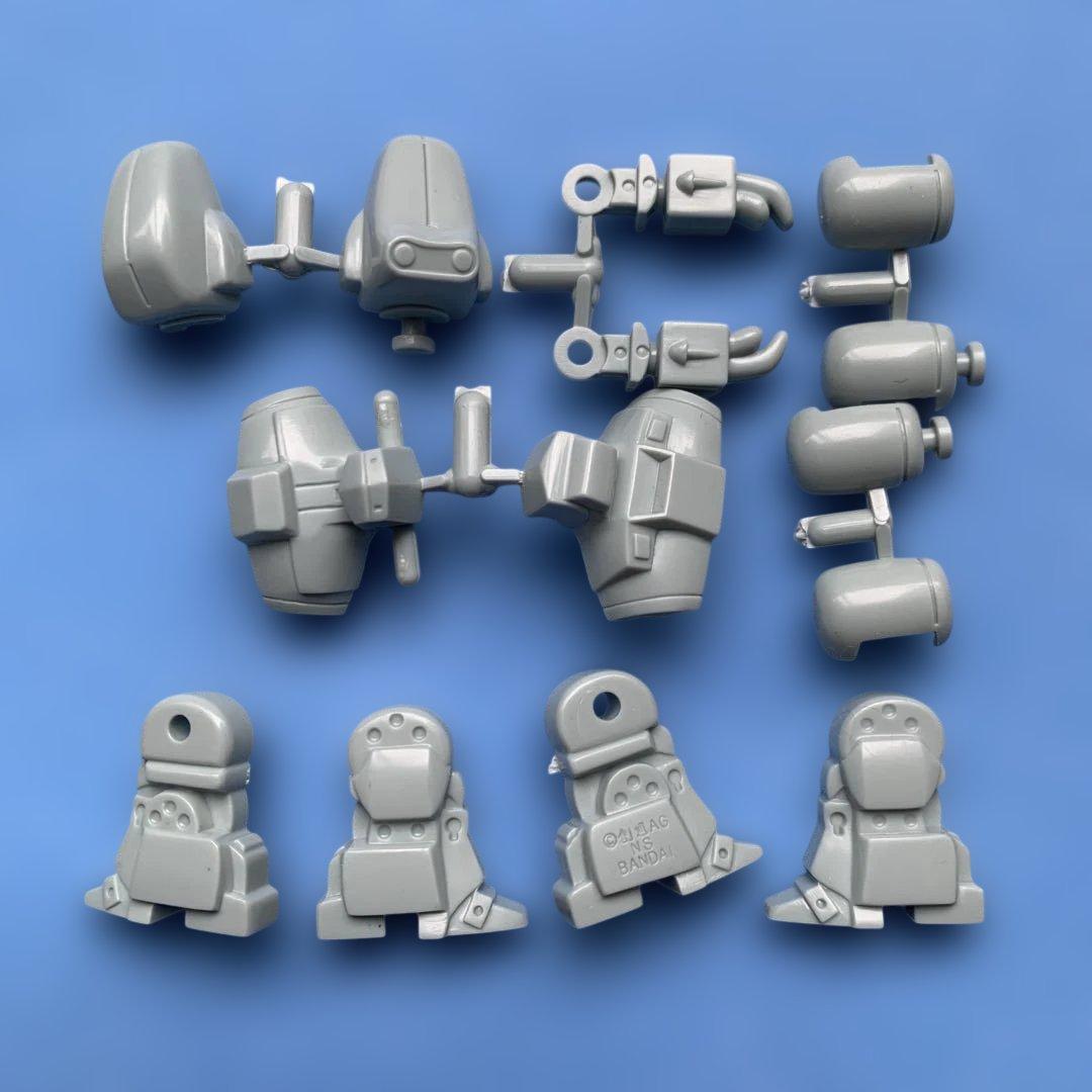 ☆レトロ　エルガイム　ガチャ　プラモデル　未組立品　全８種コンプセット