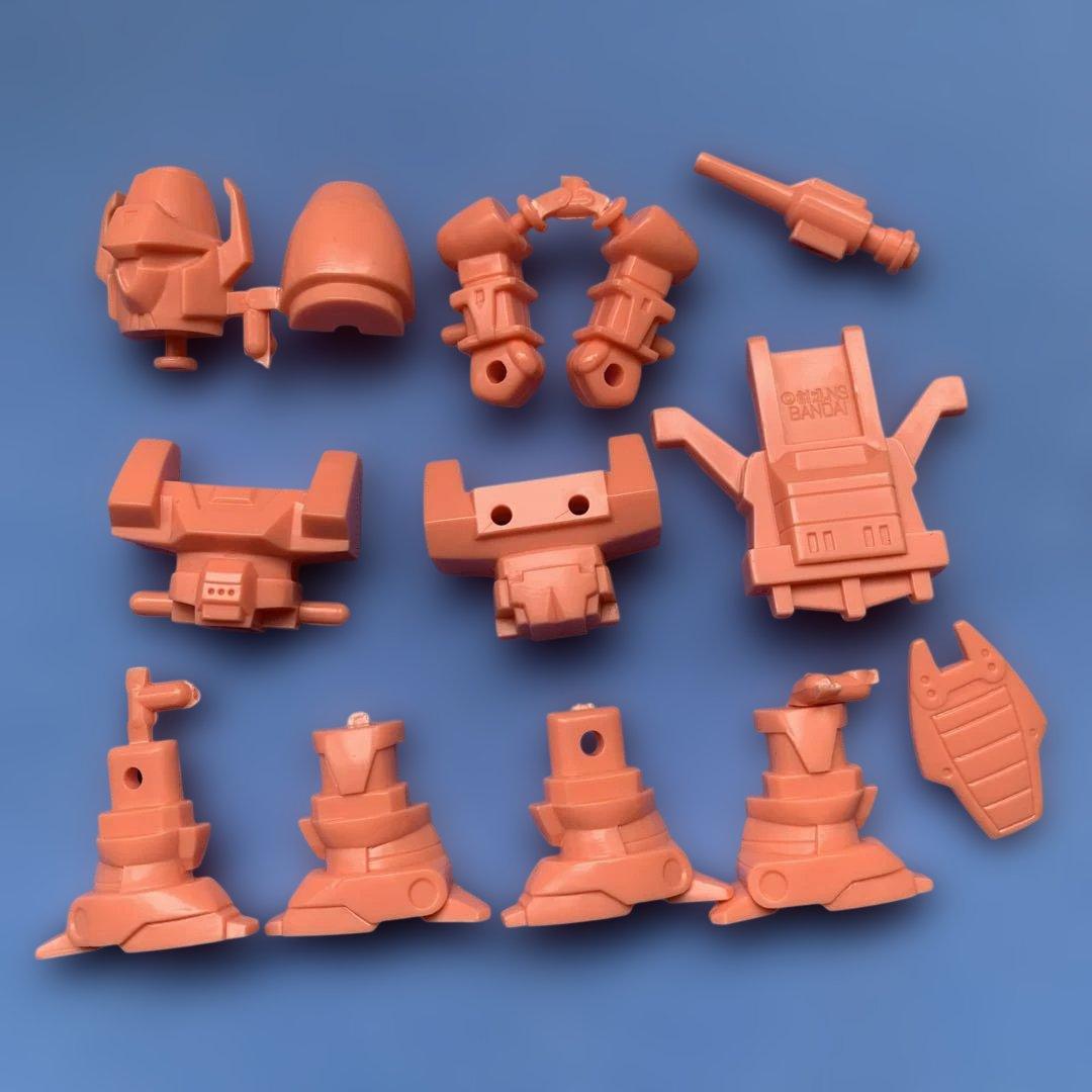 ☆レトロ　エルガイム　ガチャ　プラモデル　未組立品　全８種コンプセット