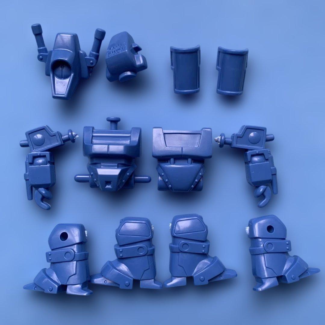 ☆レトロ　エルガイム　ガチャ　プラモデル　未組立品　全８種コンプセット