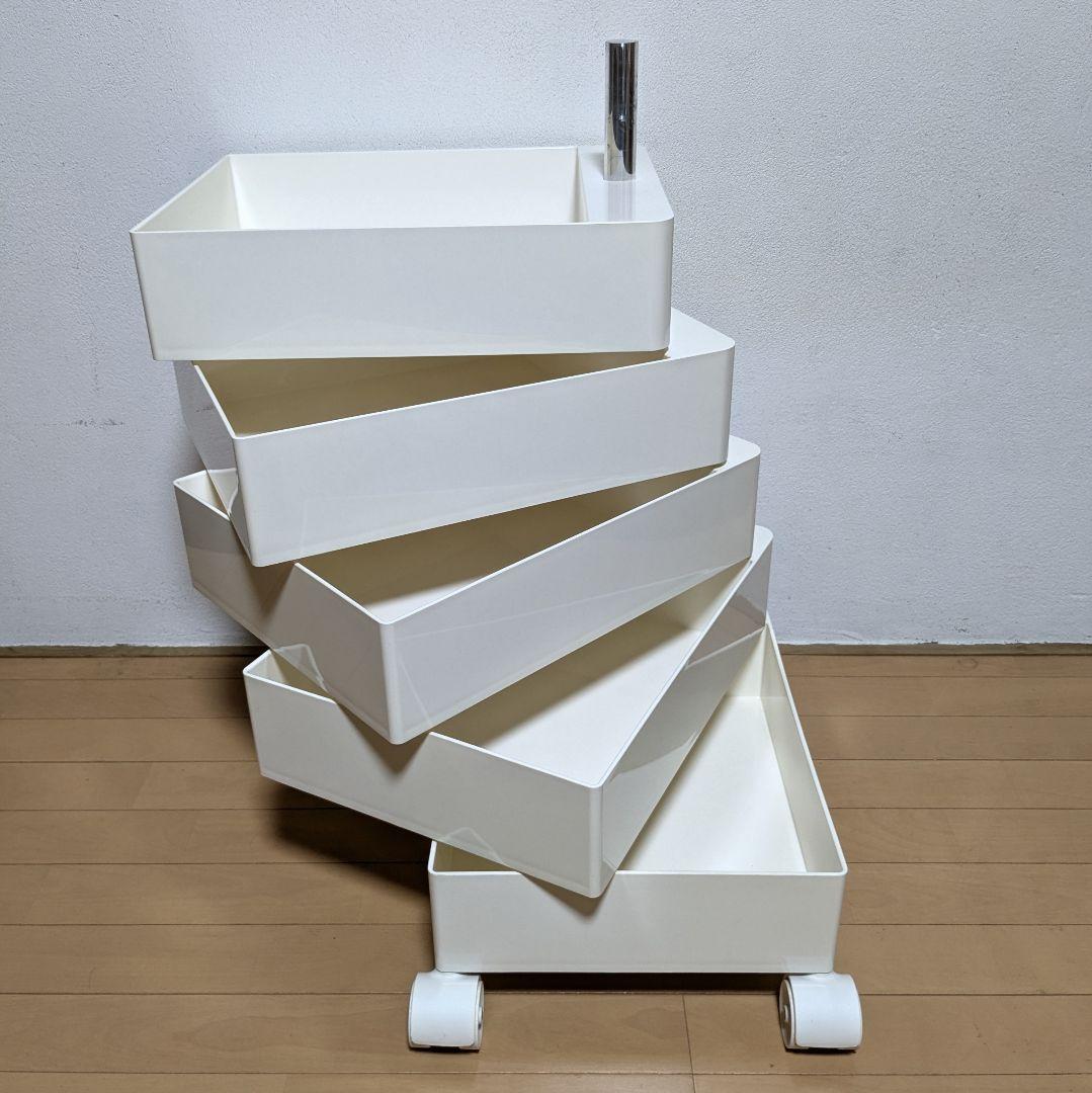 美品 MAGIS マジス 360° CONTAINER コンテナ 5段 ホワイト