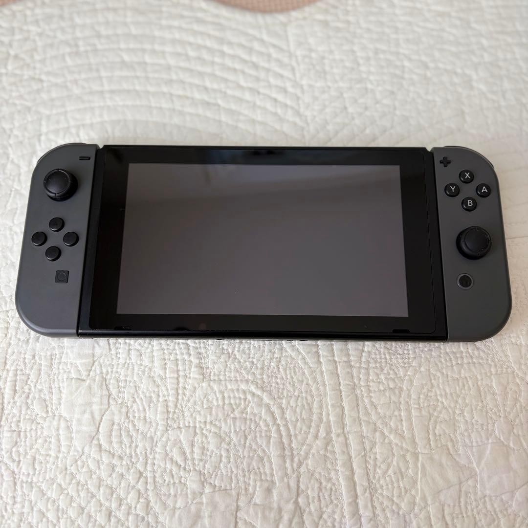 Nintendo Switch 本体 グレー Joy-Con 付属品 箱付き