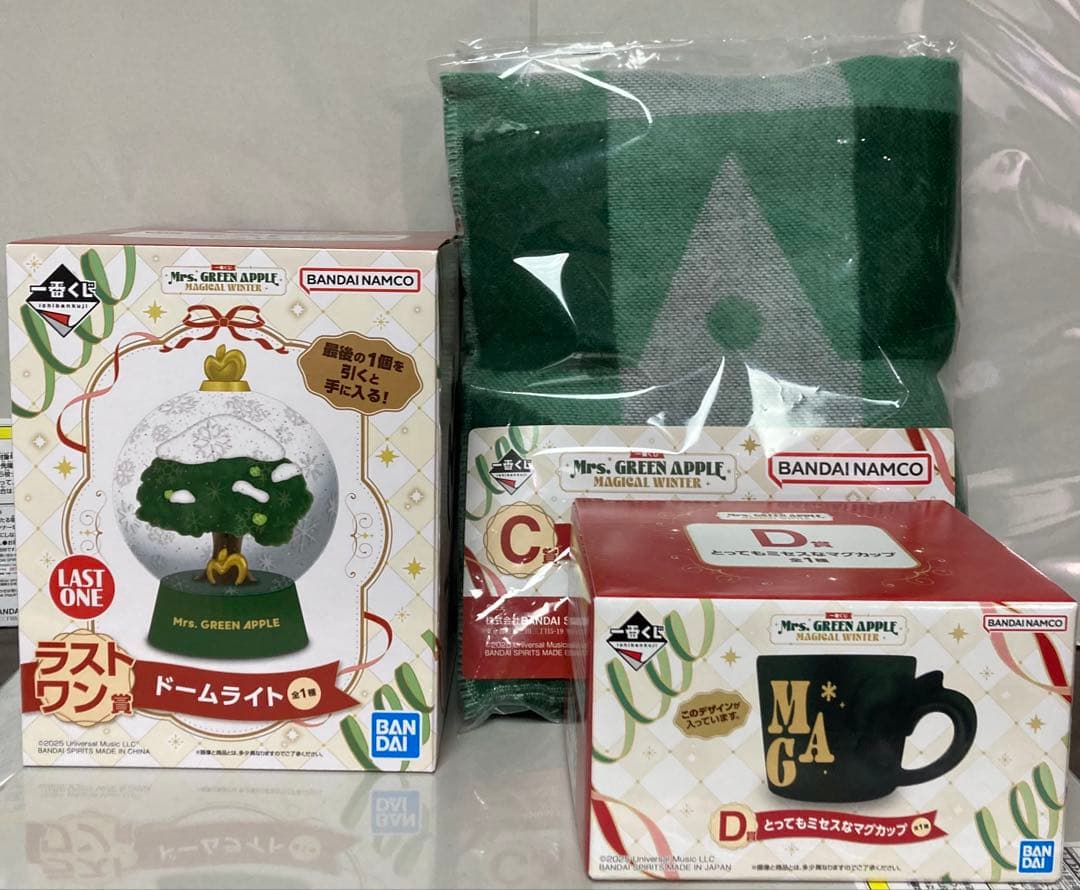 ミセス　一番くじ Mrs. GREEN APPLE C賞 D賞 ラストワン賞