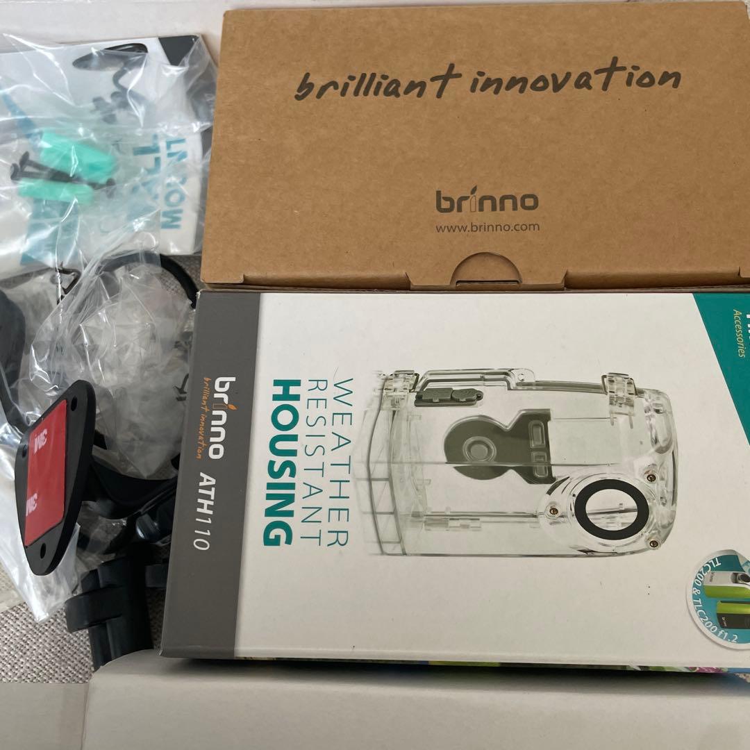 【希少】brinno タイムラプスカメラ TLC200f1.2 飛沫防水ケース付