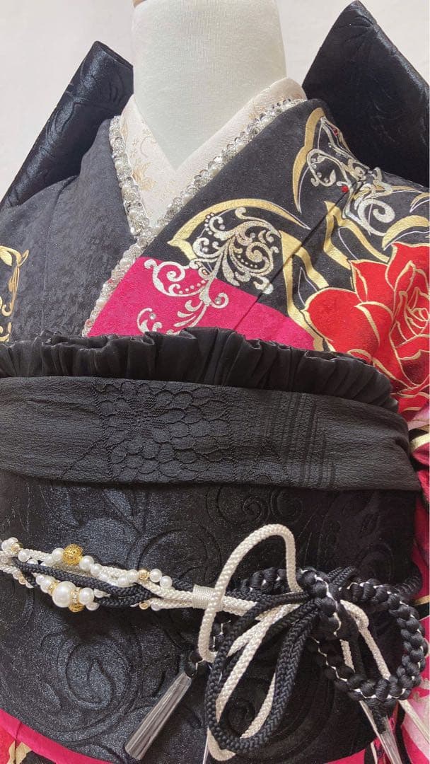 美品　振袖 成人式　振袖8点セット　振袖フルセット