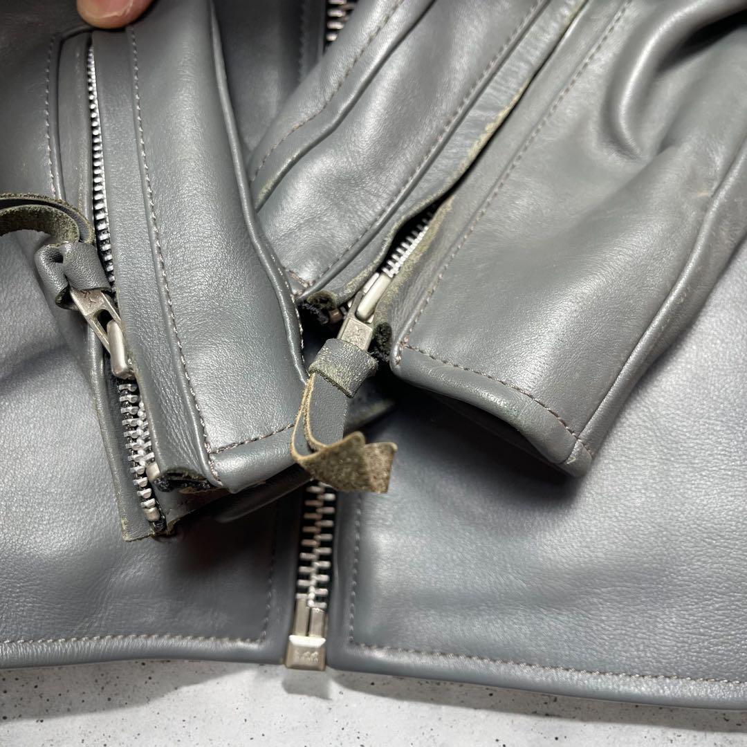 ベイツ シングルライダース レザージャケット ライナー付 BATES