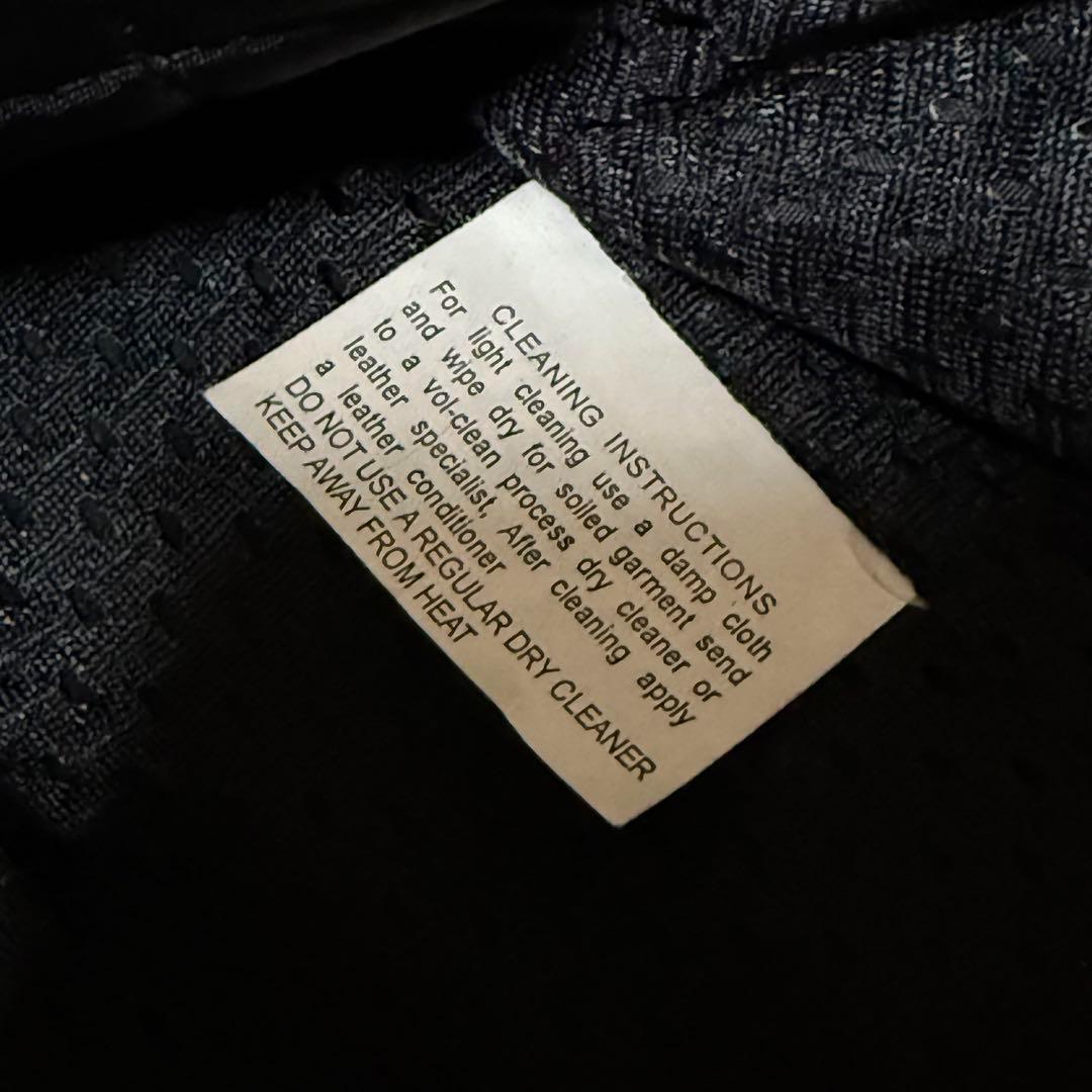 ベイツ シングルライダース レザージャケット ライナー付 BATES