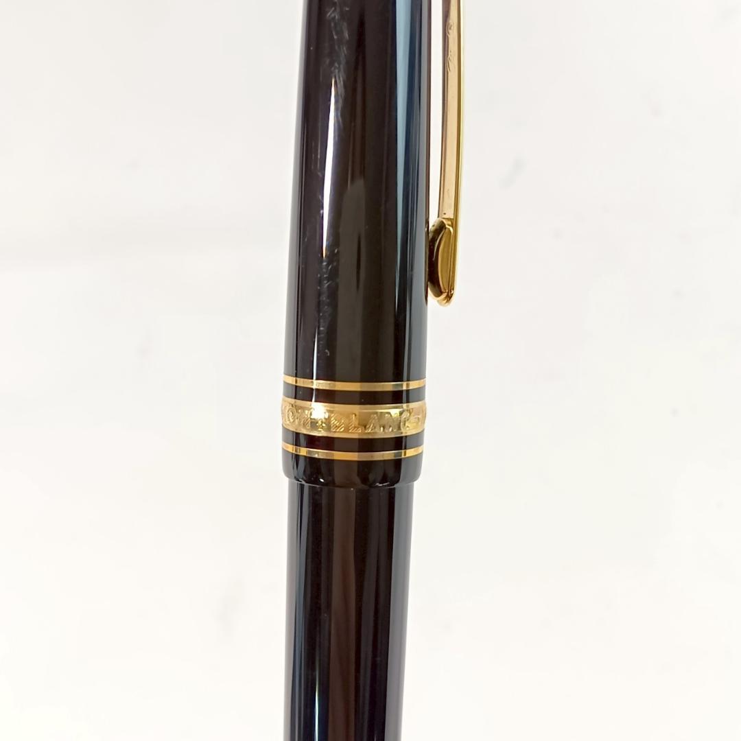 MONTBLANC 万年筆 ゴールド装飾 ネーム入り マイスターシュティック