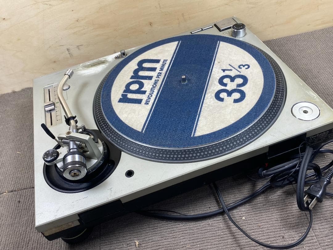 22 technics SL-1200mk3D ターンテーブル